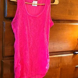 💜Pink tank top